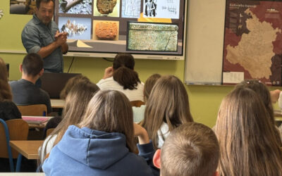 Arheologija u OŠ Barilović, posjet arheologa Raguža