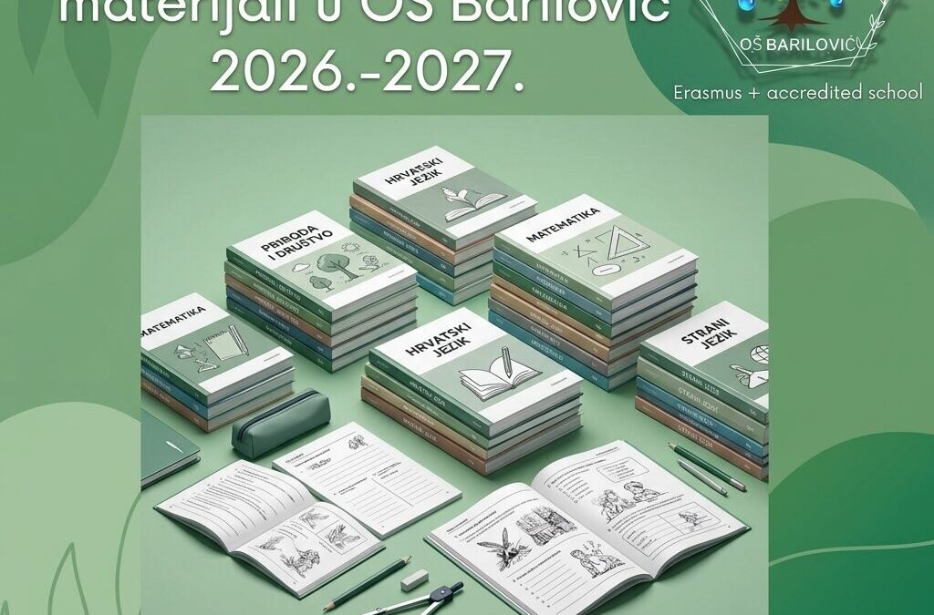 Nabava udžbenika i drugih obrazovnih materijala za 2026./2027.